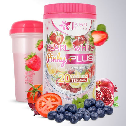 Pearl White Pinky Plus Collagen 400g - Jamu Jelita